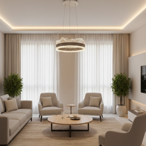 Yeni Model Akrilik Modern Salon Avizesi