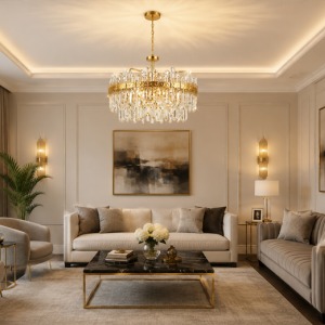 Glow Elite Crown (Taç) Modern Luxury Avize