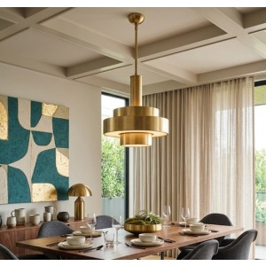 Zenith Pendant - Modern Luxury Tasarım Metal Sarkıt Avize
